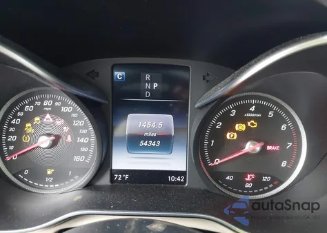 2017 Mercedes-Benz Glc 300 из США, поврежденный, VIN WDC0G4JB4HF190164